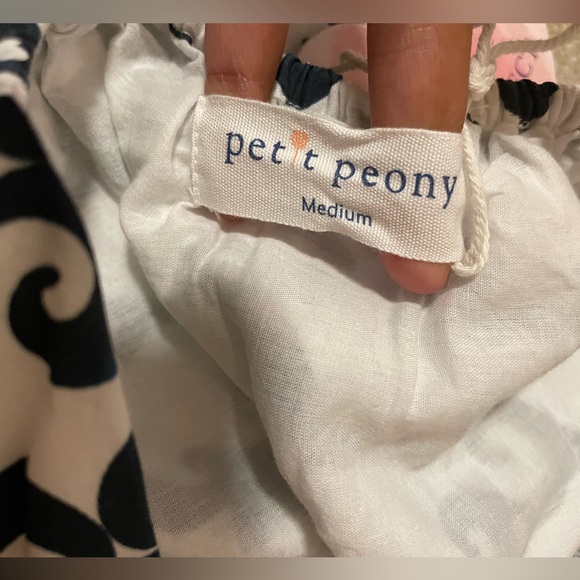 Blue Waves Cotton Mini Dress - Picture 5 of 6